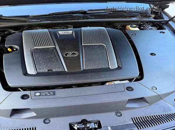 JTHD51GF1M5008943 2021 LEXUS LS Black Вид панелі приладів