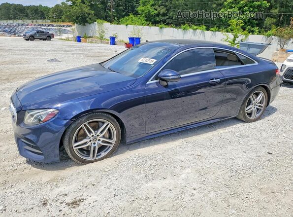 WDD1J6HB8KF104784 2019 MERCEDES-BENZ E Синий Передняя левая четверть