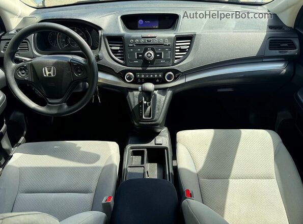 5J6RM4H35GL062627 2016 HONDA CRV Silver Widok zestawu wskaźników