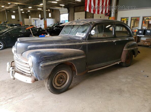 799A691342 1947 FORD STUDEBAKER Black Առջևի ձախ երեք քառորդ տեսարան
