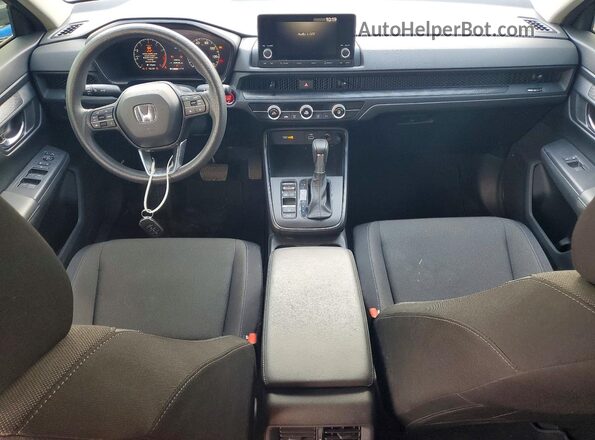 7FARS4H26PE020784 2023 HONDA CR-V Black Вид панелі приладів