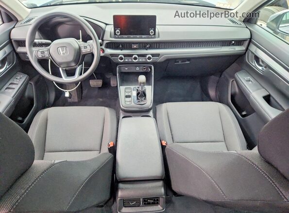 7FARS4H28RE008719 2024 HONDA CR-V Gray Вид панелі приладів