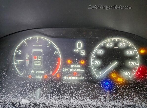 7FARS4H45PE009082 2023 HONDA CR-V Blue ხელსაწყოთა პანელის ხედი