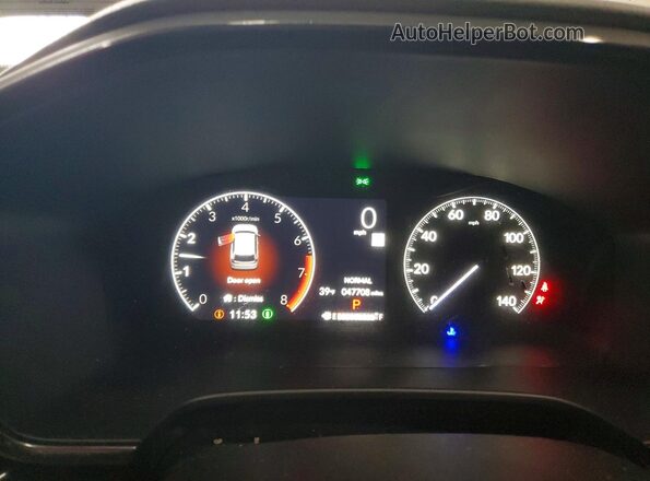 7FARS4H73RE004346 2024 HONDA CR-V Черный Вид щитка приборов