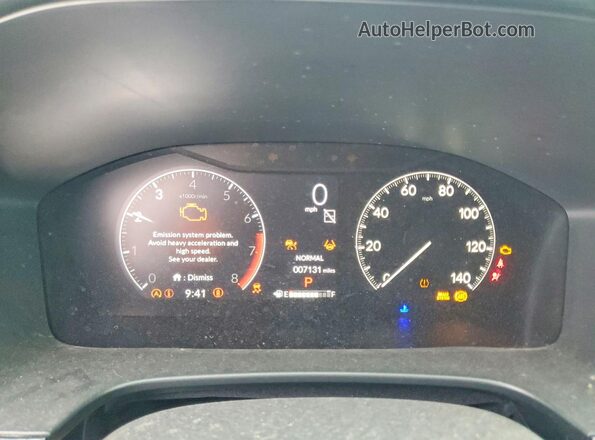 7FARS4H75SE014480 2025 HONDA CR-V Gray Instrument cluster view