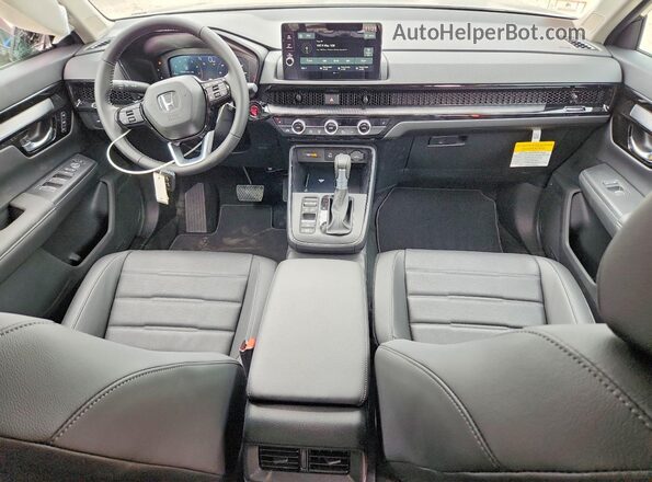 7FARS4H76TE009371 2026 HONDA CR-V Gray Вид панелі приладів