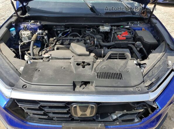 7FARS4H77PE004363 2023 HONDA CR-V Blue ძრავის განყოფილების ხედი