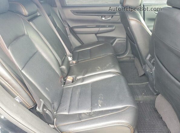 7FARS5H50PE010445 2023 HONDA CR-V Black Հետևի նստատեղերի տեսք