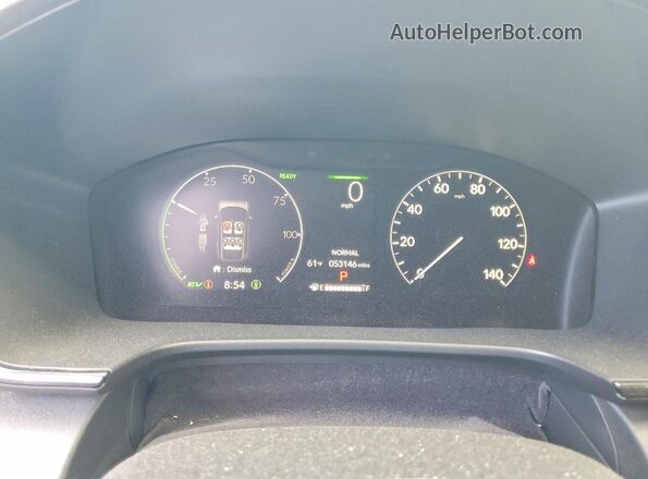 7FARS5H51SE005456 2025 HONDA CR-V Черный Вид щитка приборов