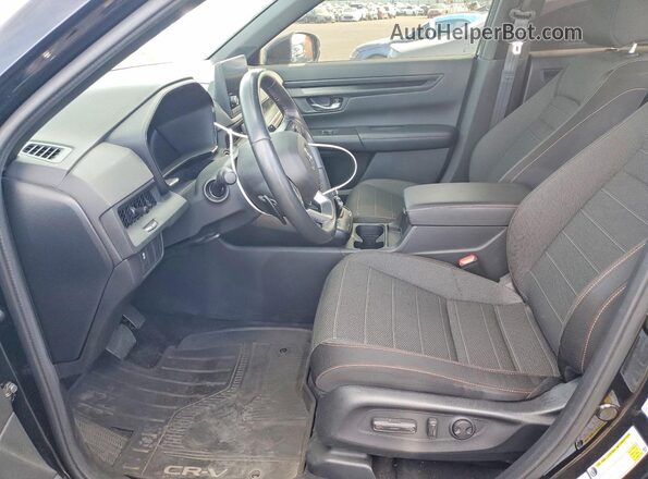 7FARS5H51SE005456 2025 HONDA CR-V Черный Вид салона спереди