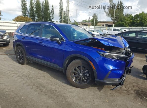 7FARS5H51SE013511 2025 HONDA CR-V Синий Передняя правая четверть