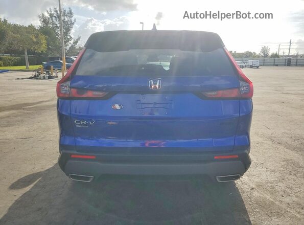 7FARS5H51SE013511 2025 HONDA CR-V Синий Вид сзади