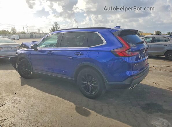 7FARS5H51SE013511 2025 HONDA CR-V Синий Задняя левая четверть
