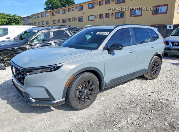 7FARS5H51TE002980 2026 HONDA CR-V Gray Передня ліва чверть