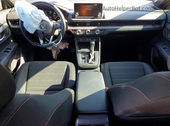 7FARS5H52SE023612 2025 HONDA CR-V Синий Вид панели приборов
