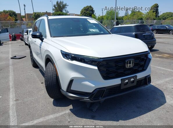 7FARS5H58PE011326 2023 HONDA CR-V HYBRID Белый Передняя правая четверть