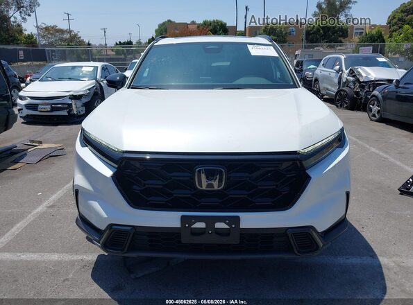 7FARS5H58PE011326 2023 HONDA CR-V HYBRID Белый Вид щитка приборов