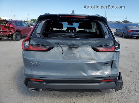 7FARS5H59PE011965 2023 HONDA CR-V Gray Widok z tyłu