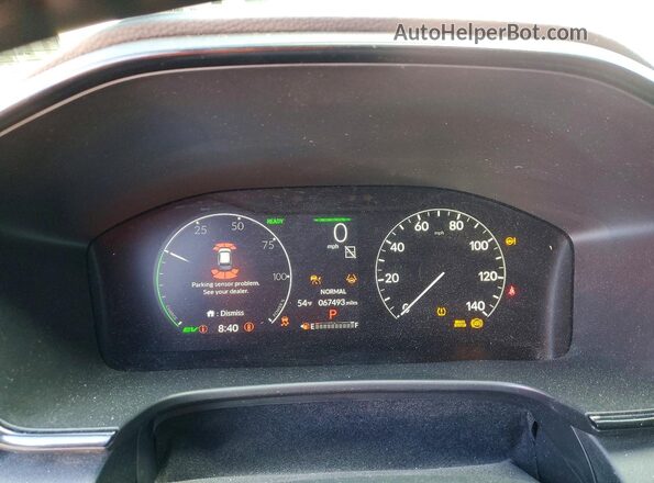 7FARS5H80RE038176 2024 HONDA CR-V Белый Вид щитка приборов