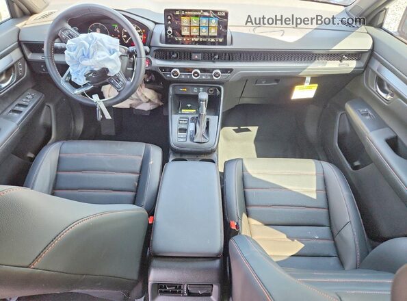 7FARS5H80SE040953 2025 HONDA CR-V Синий Вид панели приборов