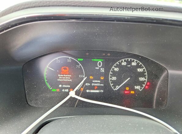 7FARS5H80SE040953 2025 HONDA CR-V Синий Вид щитка приборов