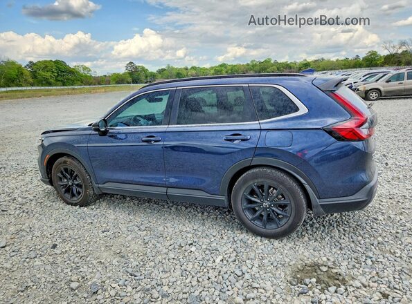 7FARS5H80SE040953 2025 HONDA CR-V Синий Задняя левая четверть