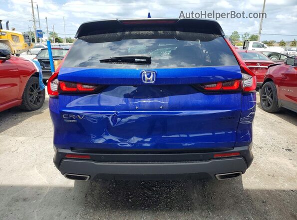 7FARS5H84SE023203 2025 HONDA CR-V Blue უკანა ხედი