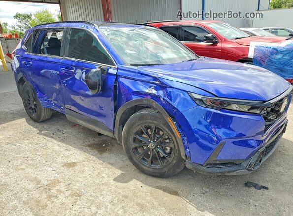 7FARS5H84SE023203 2025 HONDA CR-V Blue წინა მარჯვენა