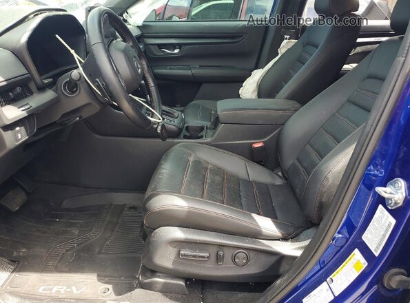 7FARS5H84SE023203 2025 HONDA CR-V Blue წინა სალონის ხედი