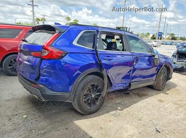 7FARS5H84SE023203 2025 HONDA CR-V Blue უკანა მარჯვენა