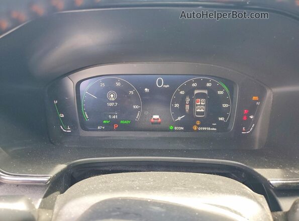 7FARS5H84TE000134 2026 HONDA CR-V Серый Вид щитка приборов