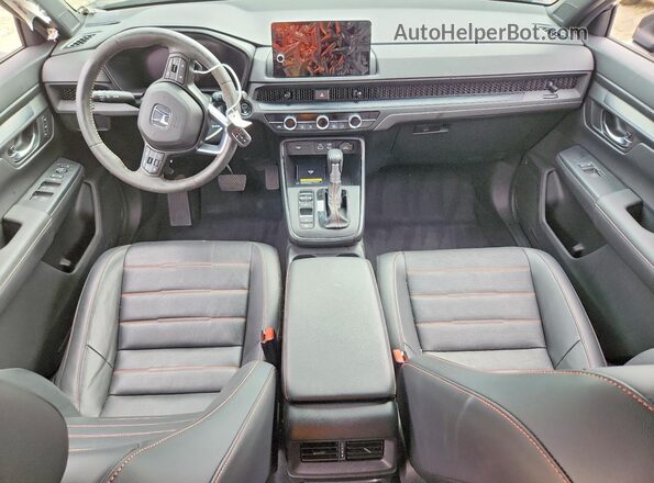 7FARS5H85RE017632 2024 HONDA CR-V Charcoal Dashboard view