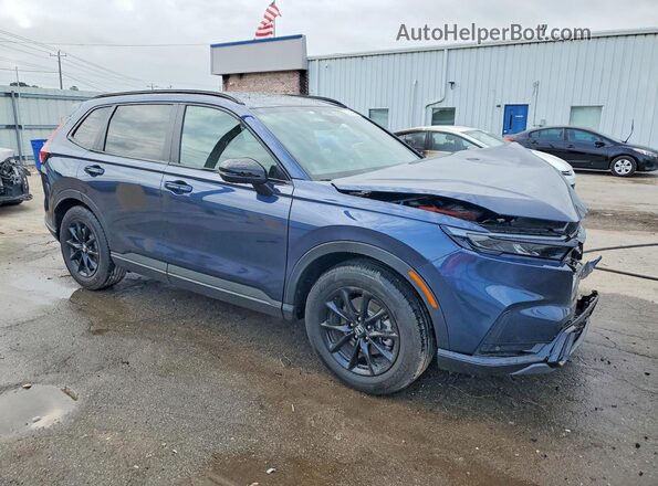 7FARS5H85TE013054 2026 HONDA CR-V Синий Передняя правая четверть