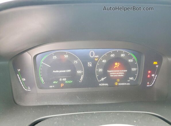 7FARS5H85TE013054 2026 HONDA CR-V Синий Вид щитка приборов