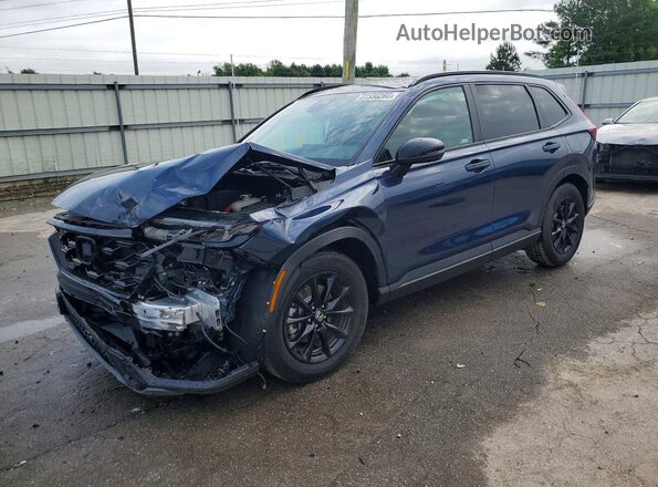 7FARS5H85TE013054 2026 HONDA CR-V Синий Передняя левая четверть