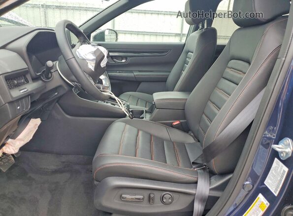 7FARS5H85TE013054 2026 HONDA CR-V Синий Вид салона спереди
