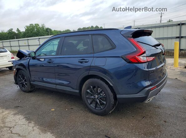 7FARS5H85TE013054 2026 HONDA CR-V Синий Задняя левая четверть