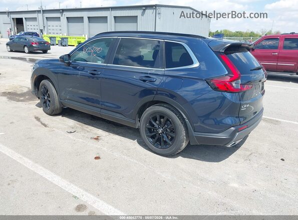 7FARS6H52PE005219 2023 HONDA CR-V HYBRID Синий Задняя левая четверть