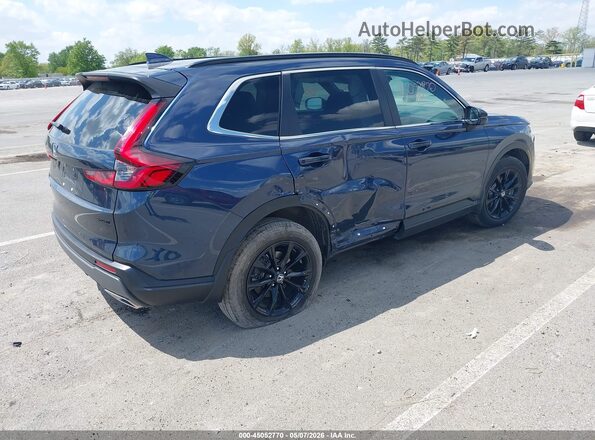 7FARS6H52PE005219 2023 HONDA CR-V HYBRID Синий Задняя правая четверть