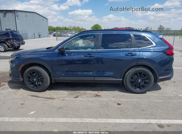 7FARS6H52PE005219 2023 HONDA CR-V HYBRID Синий Панорамный вид салона 360°