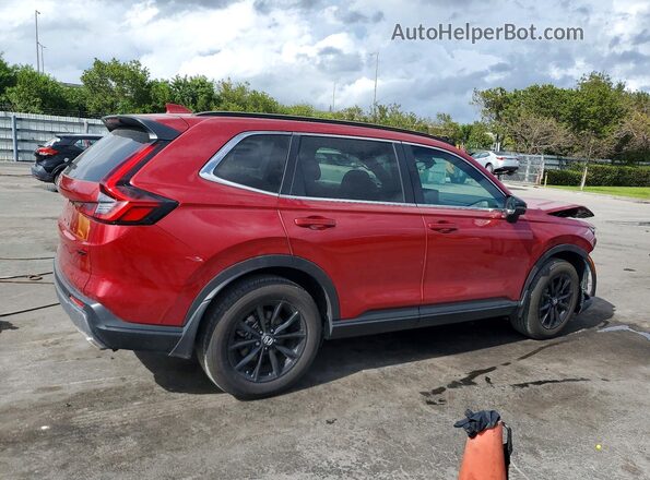 7FARS6H52SE104289 2025 HONDA CR-V Красный Задняя правая четверть