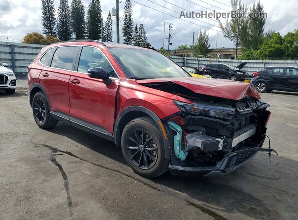7FARS6H52SE104289 2025 HONDA CR-V Красный Передняя правая четверть