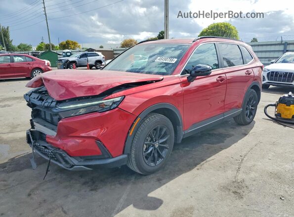 7FARS6H52SE104289 2025 HONDA CR-V Красный Передняя левая четверть