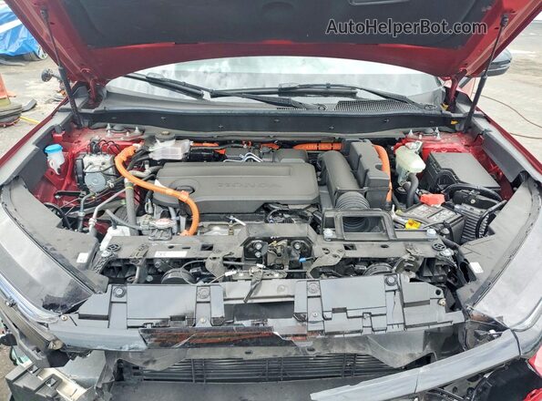 7FARS6H52SE104289 2025 HONDA CR-V Красный Вид подкапотного пространства