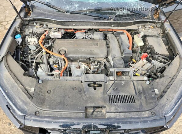7FARS6H53PE032865 2023 HONDA CR-V Black Vista del compartimento del motor