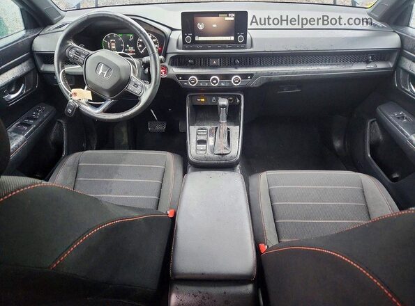 7FARS6H53PE039010 2023 HONDA CR-V Черный Вид панели приборов