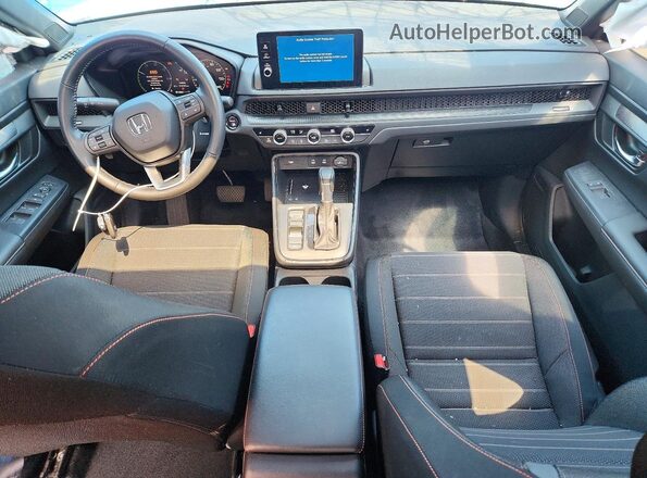 7FARS6H57TE013696 2026 HONDA CR-V Black Вид панелі приладів
