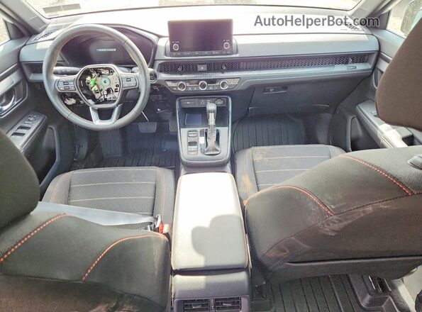 7FARS6H58SE100568 2025 HONDA CR-V White Widok deski rozdzielczej