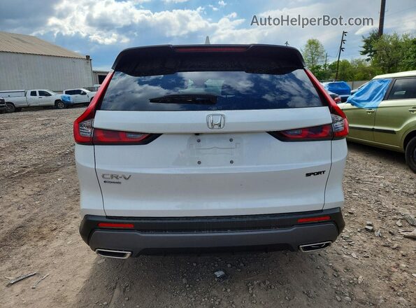 7FARS6H58SE100568 2025 HONDA CR-V White Widok z tyłu