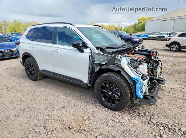 7FARS6H58SE100568 2025 HONDA CR-V White Przód prawy
